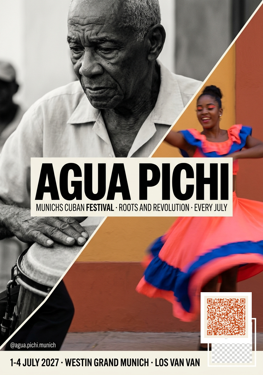 Agua Pichi A3 hero poster — Roots vs. Revolution